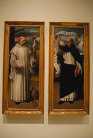 Museu Nacional d'Art de Catalunya:/Joan Macip (Joan de Joanes):/Sant Bru (1540 - 1545)/Sant Vicenç Ferrer (1540 - 1545)