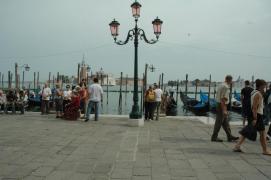 Venezia/Blick auf S. Giorgio von der Piazzetta S. Marco Venezia/Blick auf S. Giorgio von der Piazzetta S. Marco