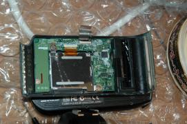 backside of display: caveat burnt power line on flex pcb backside of display: caveat burnt power line on flex pcb